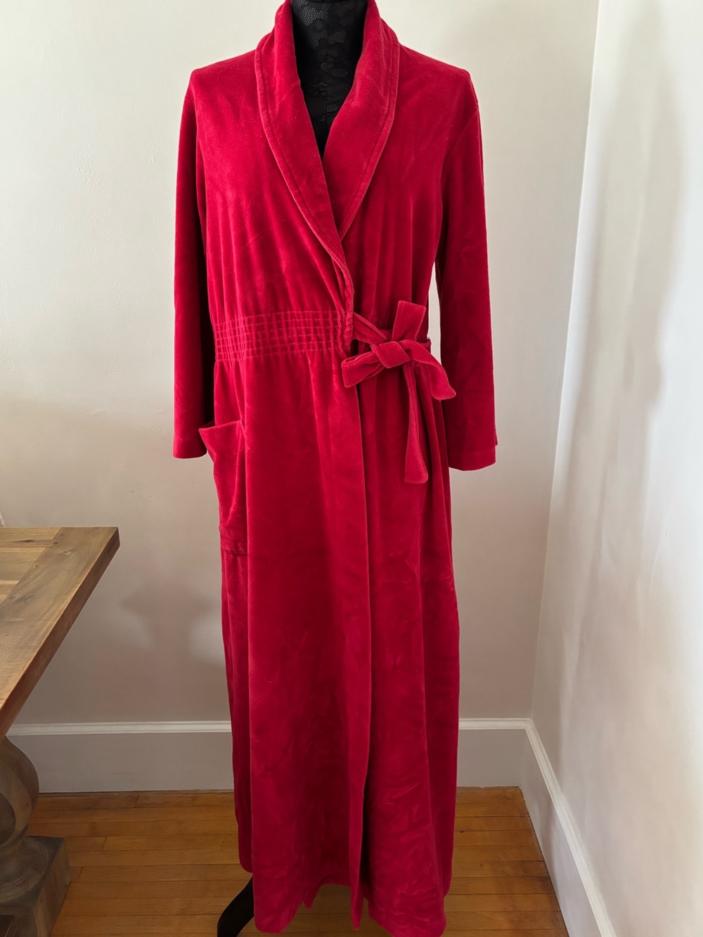 Vintage Baycrest red robe